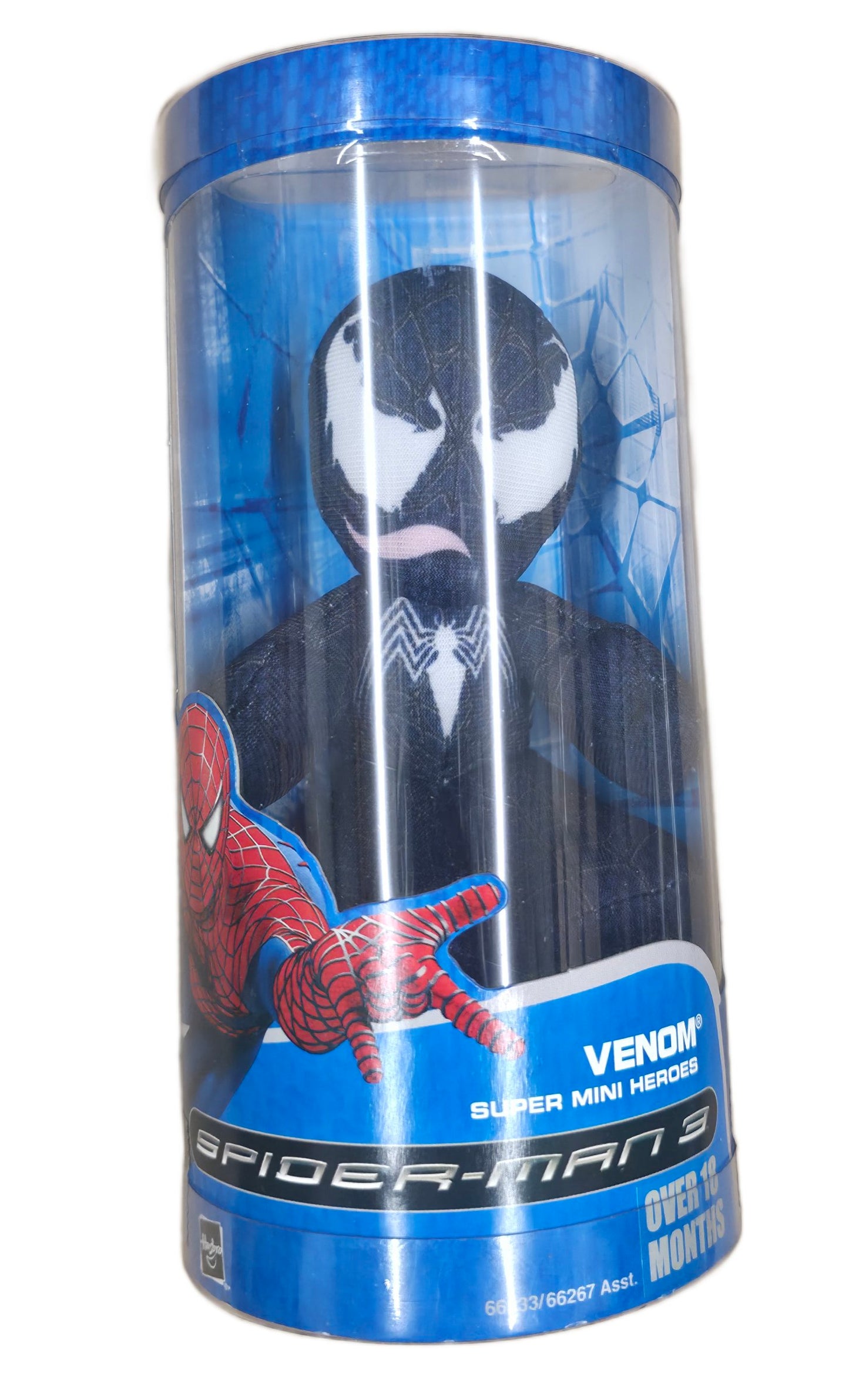 Hasbro Spiderman 3: Spiderman (Black Suit) Mini Plush 4 Inch