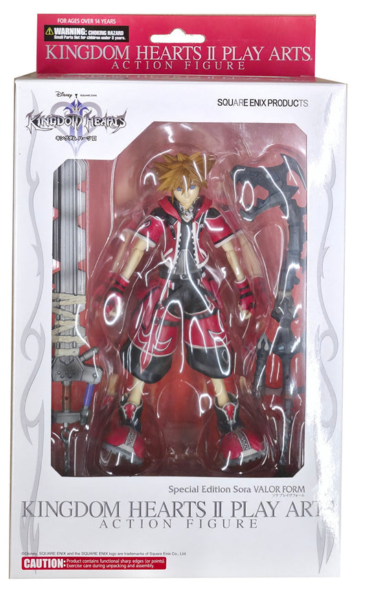 Square Enix Kingdom Hearts 2: Sora (Valor Form) Play Arts Action Figure