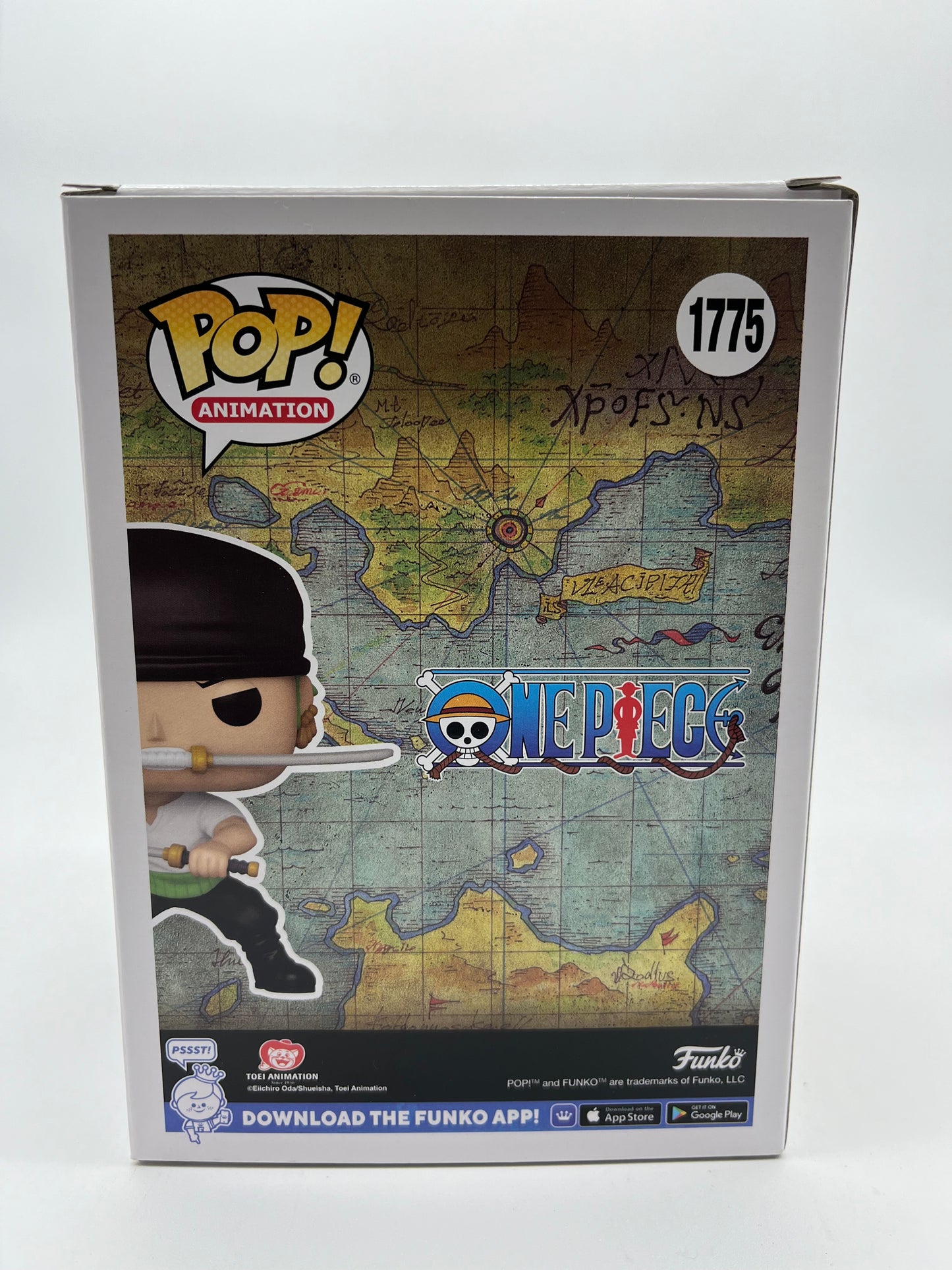 Funko Pop! One Piece: Roronoa Zoro w/Swords  'CHASE' #1775 Collectible Vinyl Figure