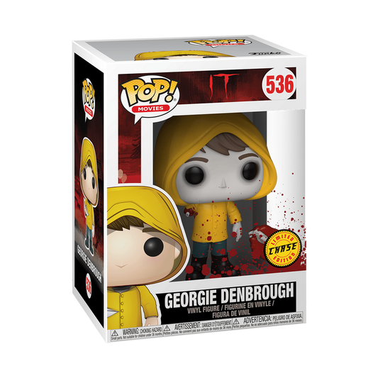 Funko Pop CHASE Stephen King's It: Georgie (Ghost) Figure