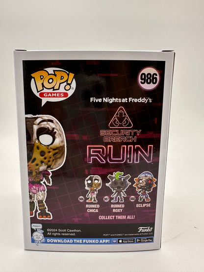 Funko Pop! Five Nights at Freddy's - Ruined Chica #986 FNAF Collectible Vinyl Figure