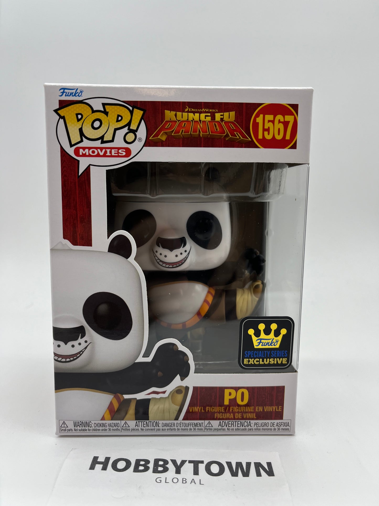 Funko Pop! Kung Fu Panda - Po #1567 Collectible Vinyl Figure