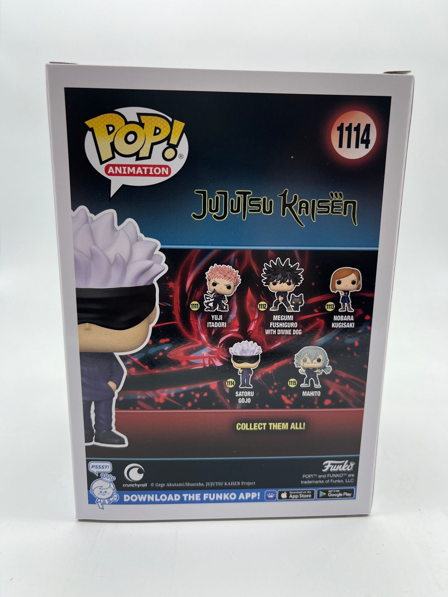 Funko POP! Animation: Jujutsu Kaisen - Satoru Goju #1114 Collectible Vinyl Figure