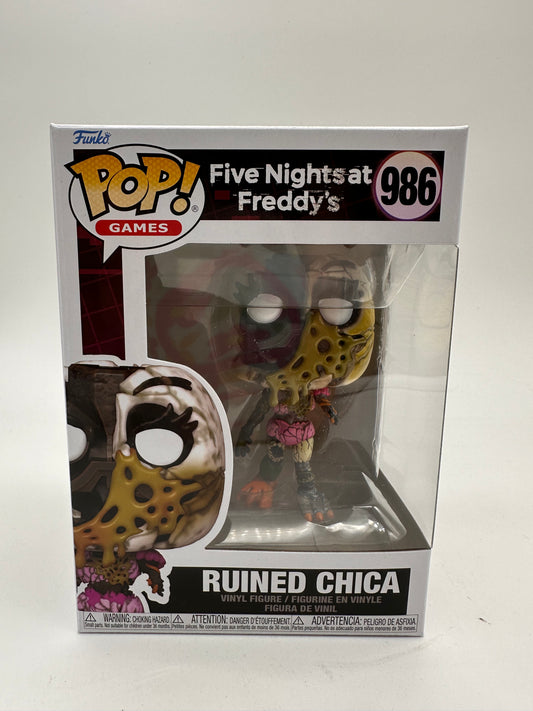 Funko Pop! Five Nights at Freddy's - Ruined Chica #986 FNAF Collectible Vinyl Figure