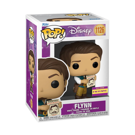 Funko Pop Disney's Tangled - Flynn Rider Figure (AAA Anime Exclusive)