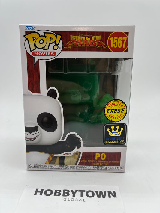 Funko Pop! Kung Fu Panda - Po 'CHASE' #1567 Collectible Vinyl Figure