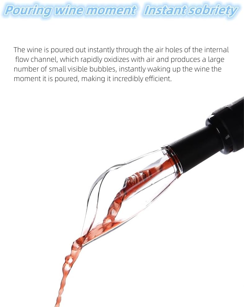 Wine Aerator Pourer Spout - Premium Decanter