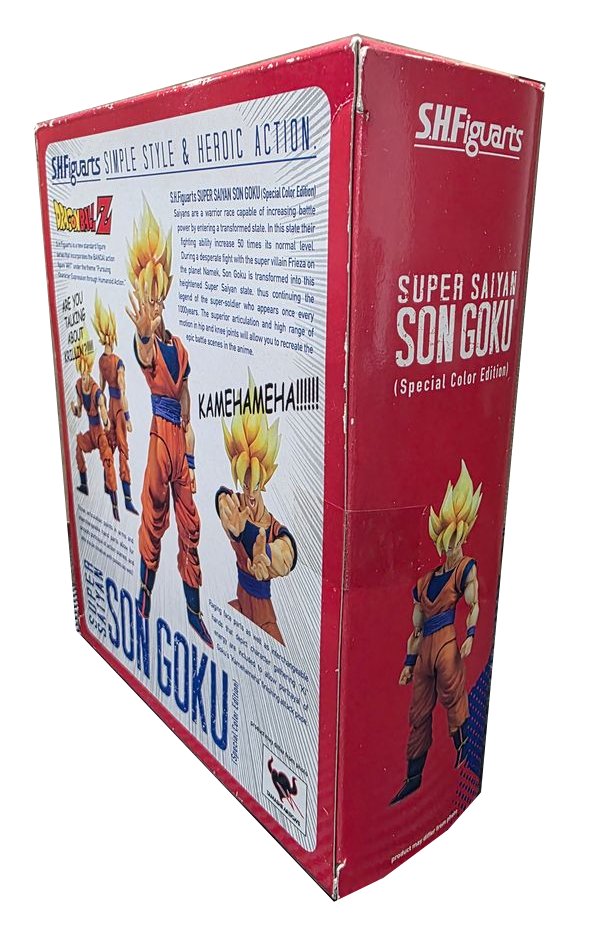Tamashii Dragon Ball Z: Super Saiyan Goku S.H. FIguarts 2011 SDCC Special Color Exclusive