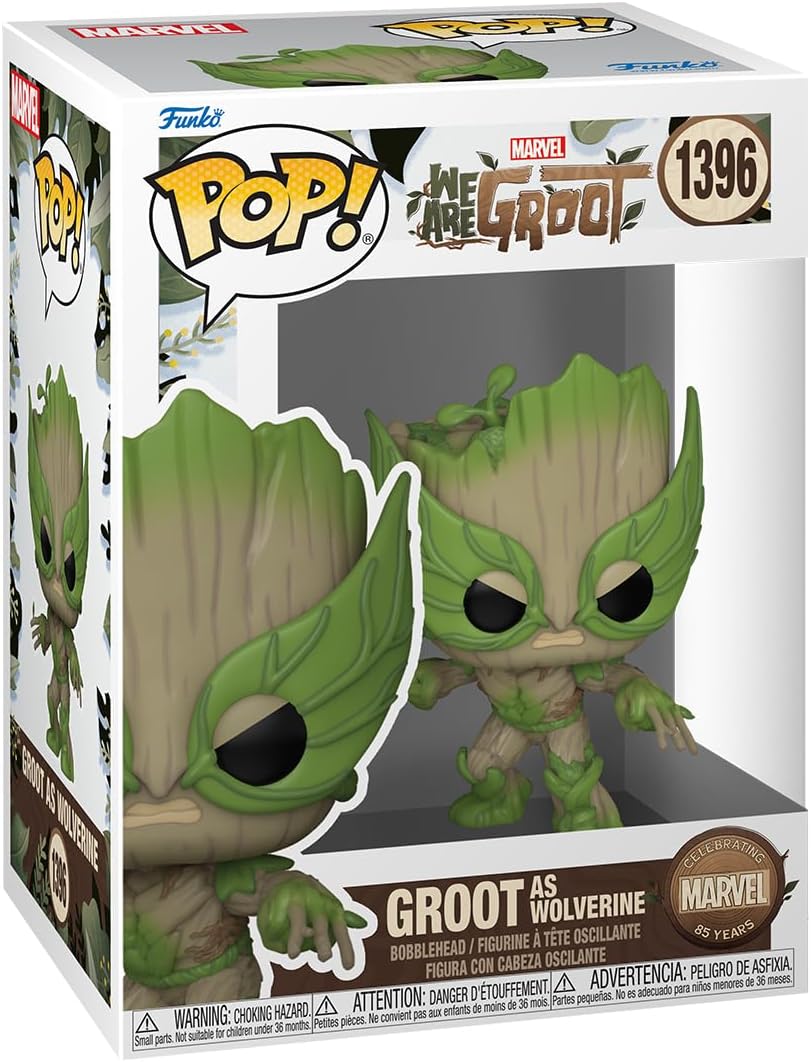 Funko Pop Guardians of the Galaxy: Baby Groot (Wolverine) Figure