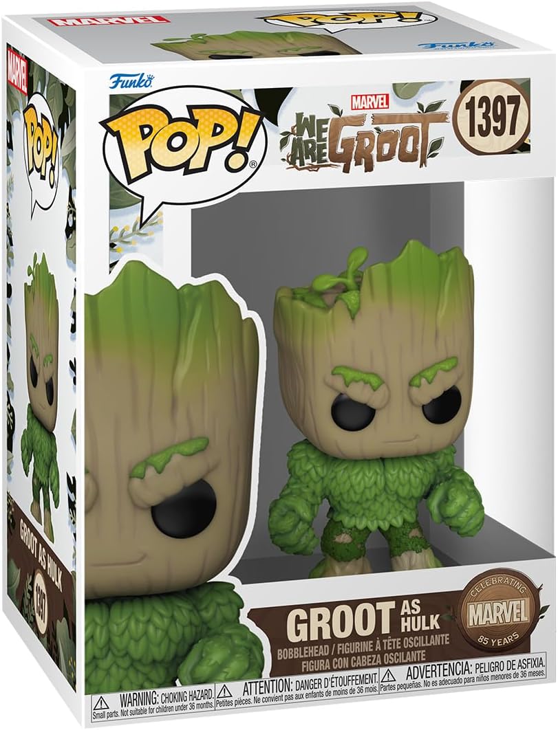 Funko Pop Guardians of the Galaxy: Baby Groot (Hulk) Figure