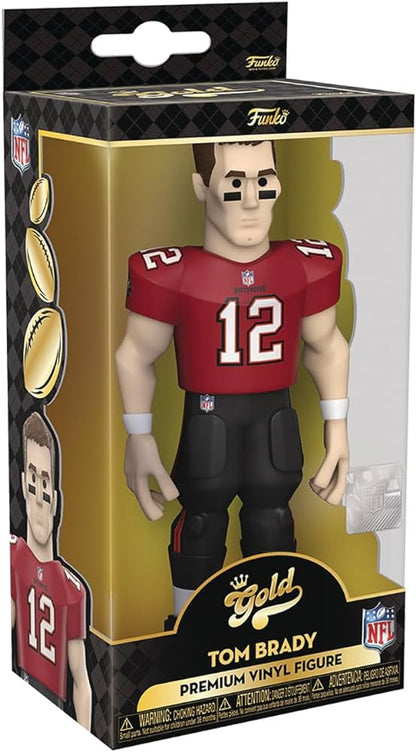 Funko Gold Vinyl: NFL - Tom Brady in Tampa Bay Buccaneers Jersey 5 Inch Premium Collectible Vinyl Figure