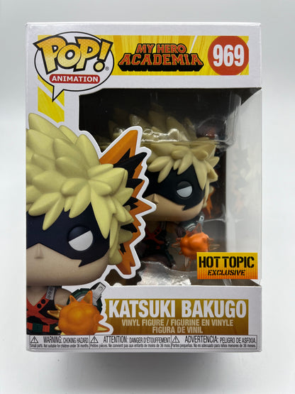 Funko POP!  My Hero Academia - Katsuki Bakugo #969 Hot Topic Exclusive Collectible Vinyl Figure