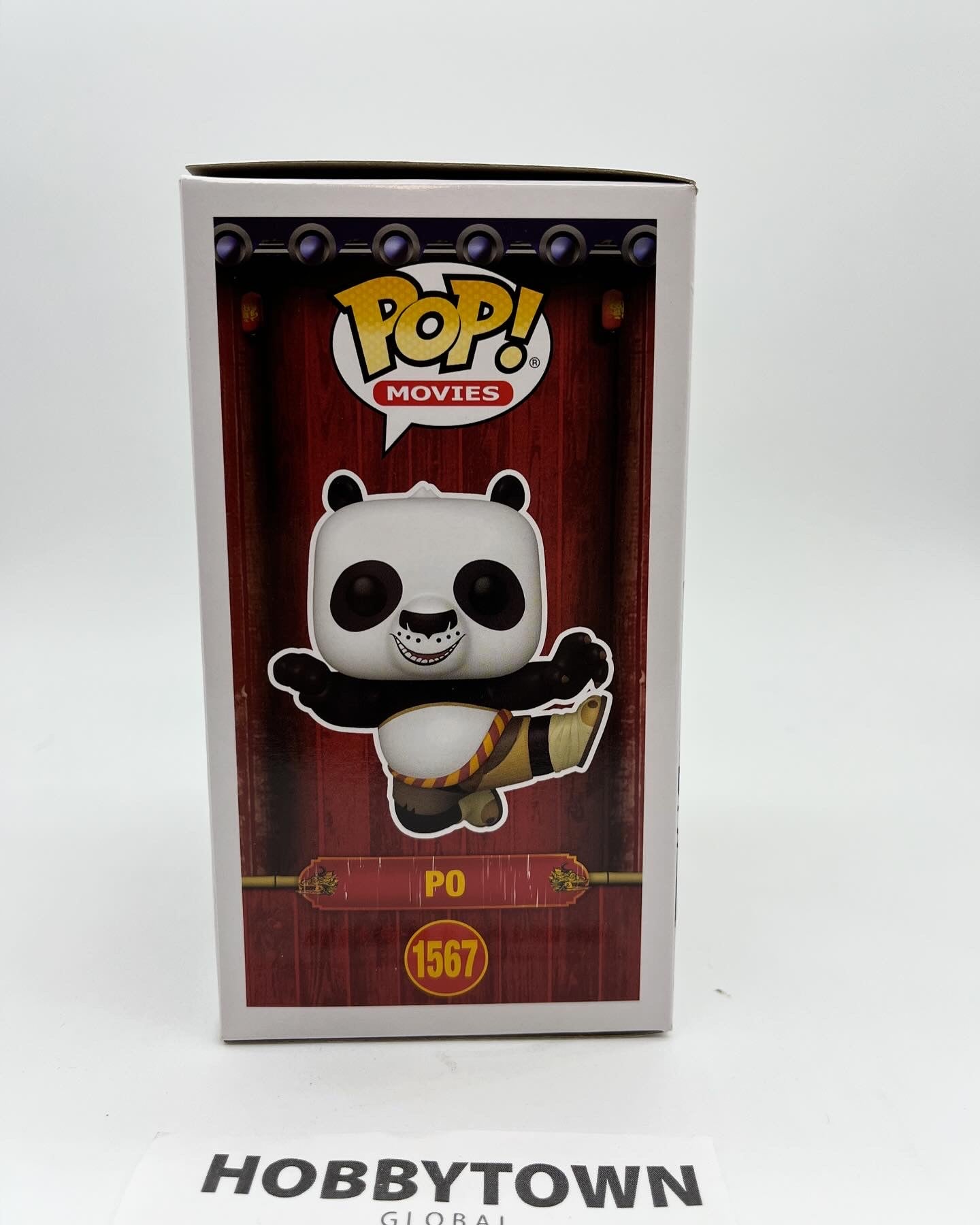 Funko Pop! Lot of 2 - Kung Fu Panda - Po 'Chase' and Common #1567 Collectible Vinyl Figure