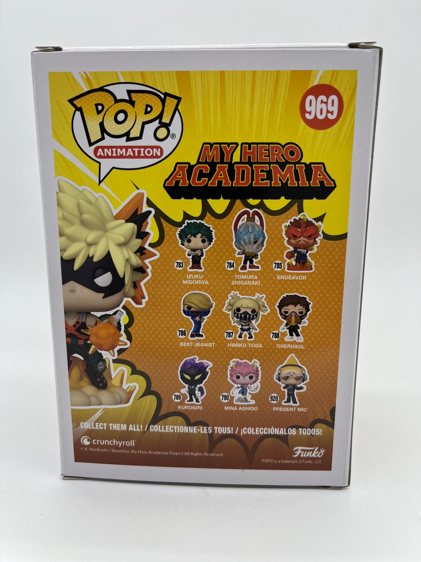 Funko POP!  My Hero Academia - Katsuki Bakugo #969 Hot Topic Exclusive Collectible Vinyl Figure