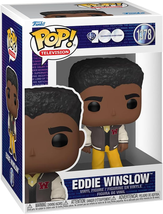 Funko Pop! TV: WB 100 - Family Matters, Eddie Winslow #1378 Collectible Vinyl Figure