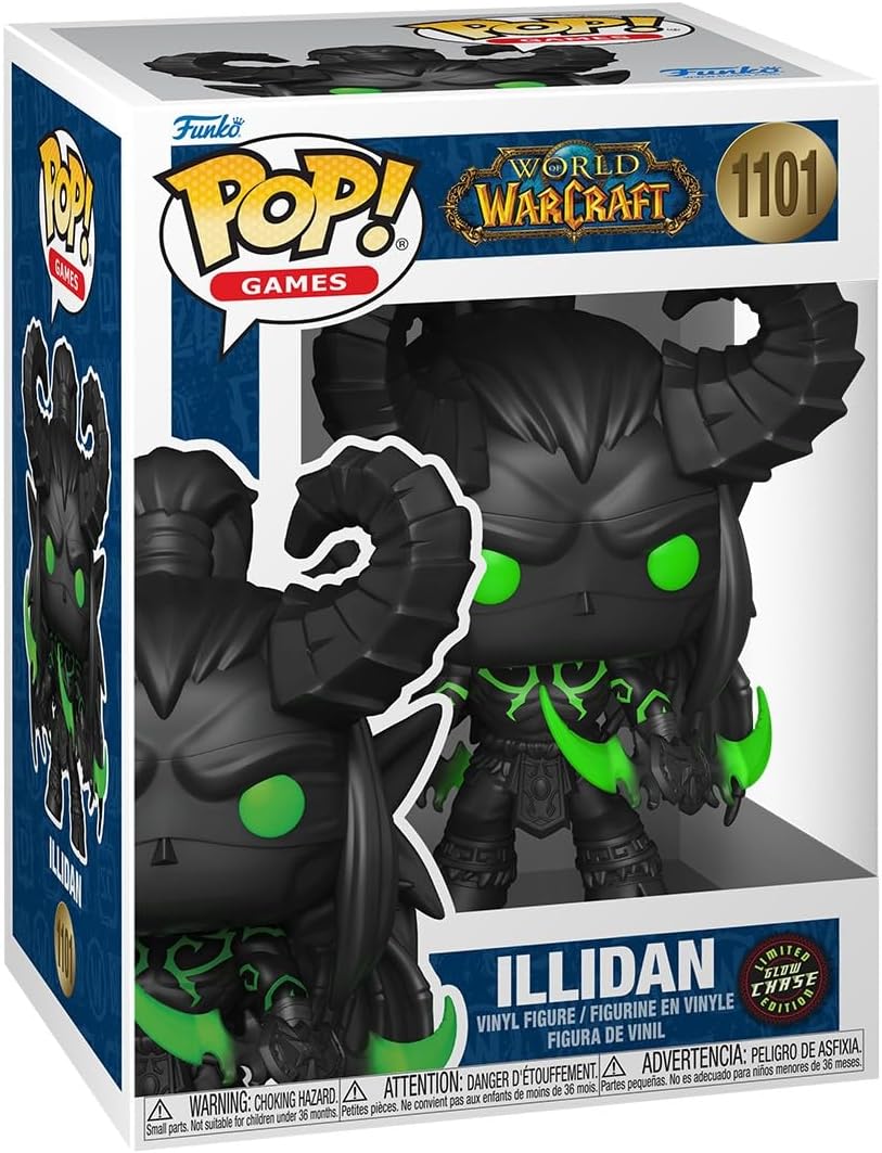 Funko Pop CHASE Warcraft: Illidan Stormrage Figure