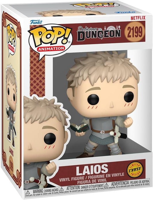Funko Pop CHASE Delicious in Dungeons - Laios (Excitement) Figure
