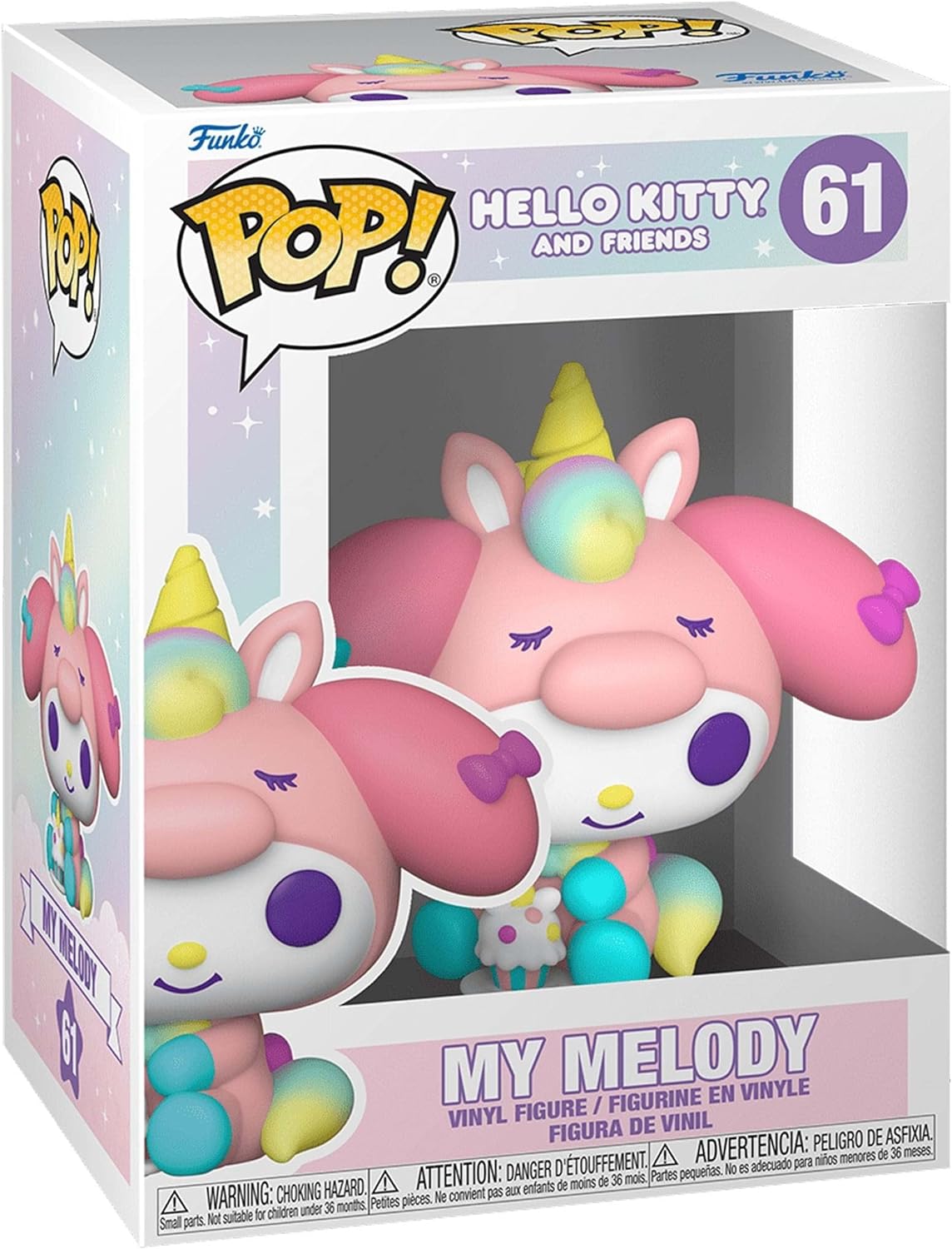 Funko Pop! Animation: Sanrio: Hello Kitty - My Melody Unicorn Party #61 Collectible Vinyl Figure