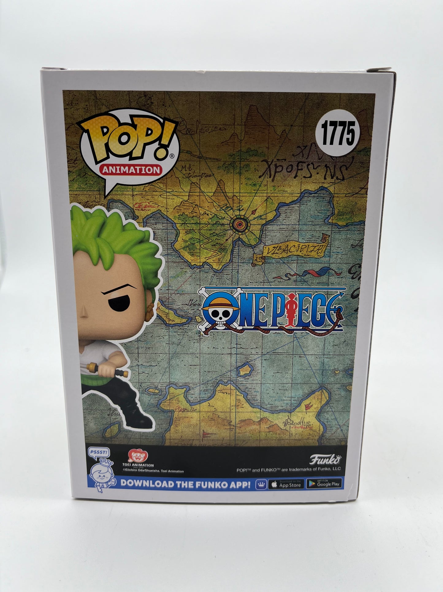 Funko Pop! One Piece: Roronoa Zoro w/Swords  #1775 Collectible Vinyl Figure