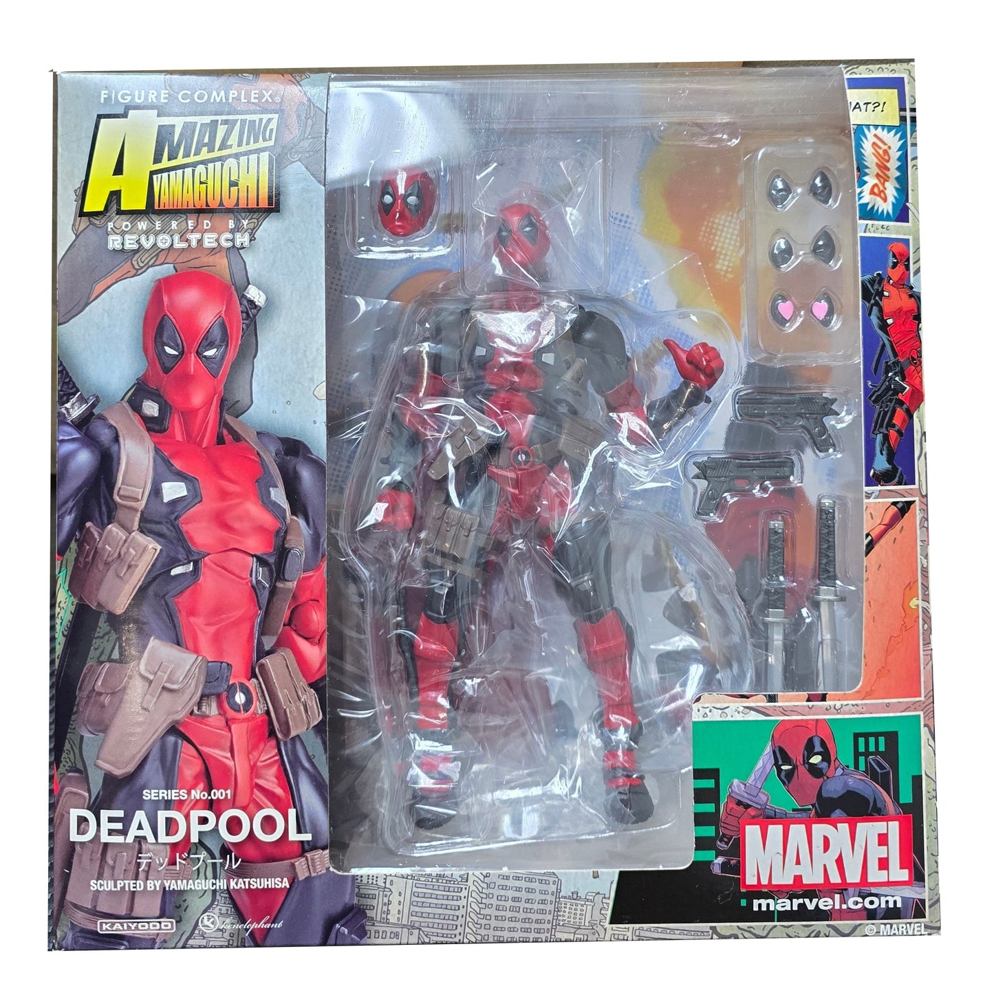 Kaiyodo Marvel Deadpool Revoltech Action Figure