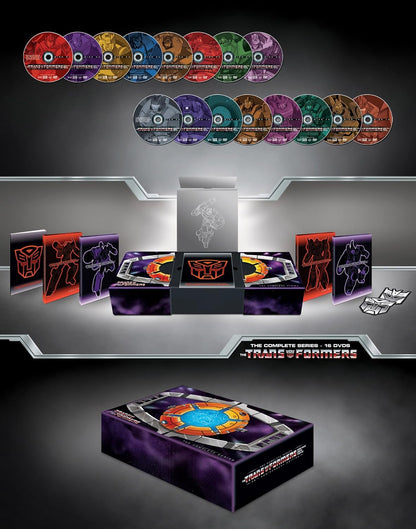 Hasbro Transformers: The Complete Series Matrix of Leadership Edition 16 DVDs