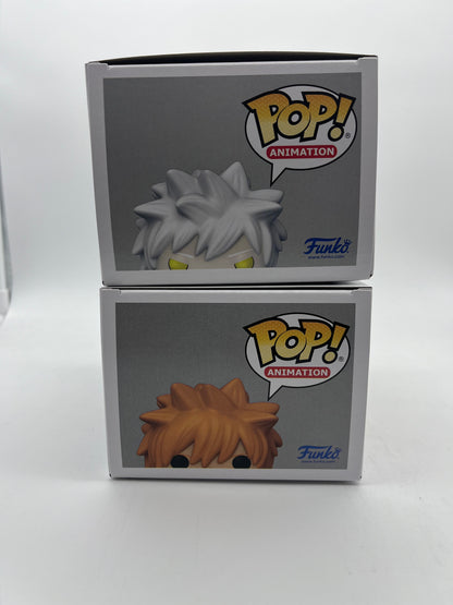 Funko Pop! Bleach Hollow Ichigo White #1739 + Ichigo Kurosaki (Dangai) #1729 (AAA Anime Exclusive) Collectible Vinyl Figure