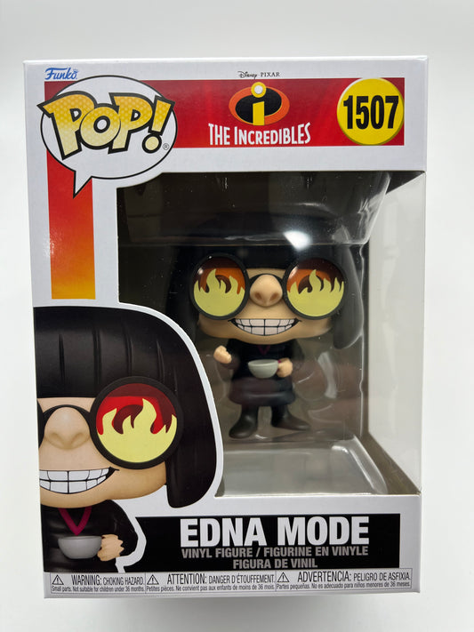 Funko Pop! The Incredibles -Edna Mode #1507 Disney Pixar Collectible Vinyl Figure