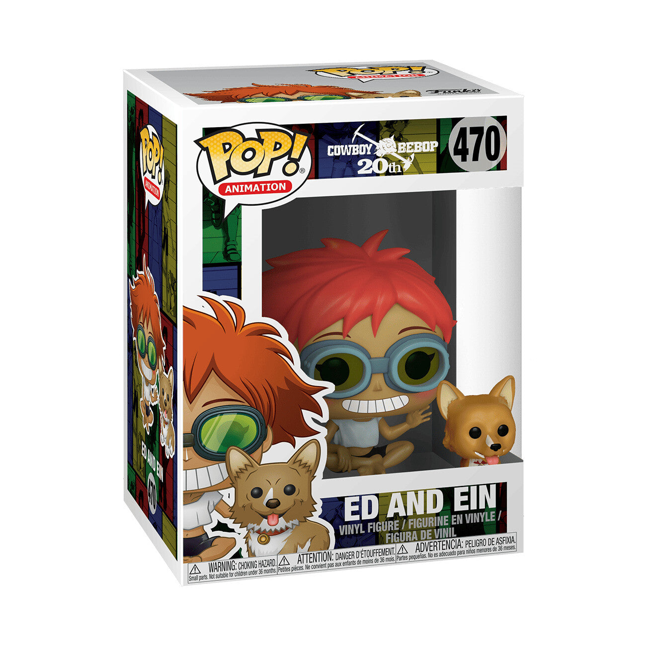 Funko Pop Cowboy Bebop: Ed & Ein Pop Figure
