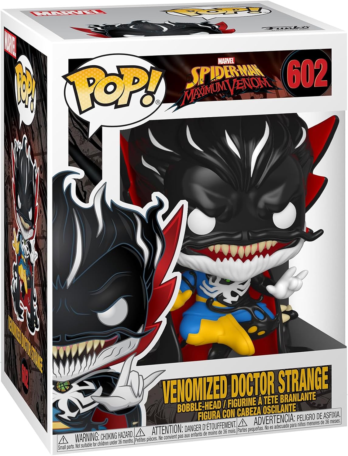 Funko Pop Spider-Man: Venomized Doctor Strange Figure