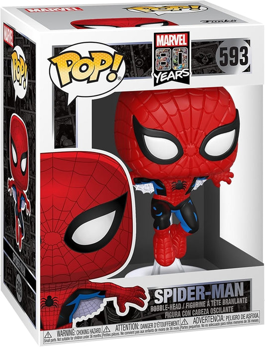 Funko Pop Spider-Man: SpiderMan (1st Appearance) Figure