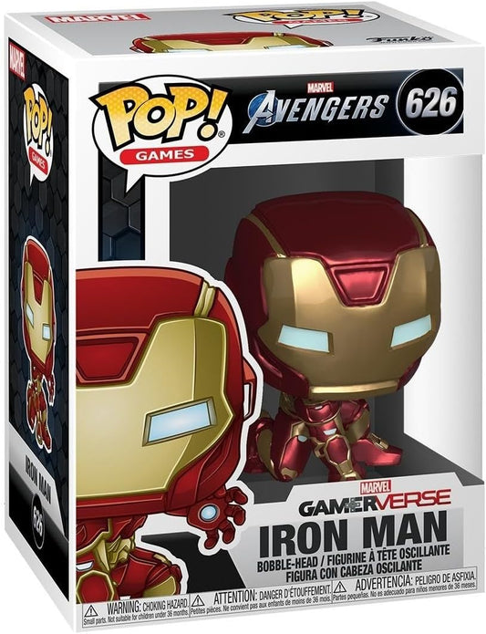 Funko Pop Avengers Game - Iron Man (Stark Tech) Figure