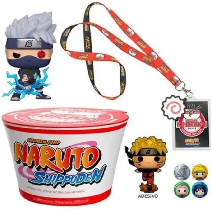 Funko Pop Naruto Shippuden: Kakashi Figure Ramen Mystery Box (Gamestop Exclusive)