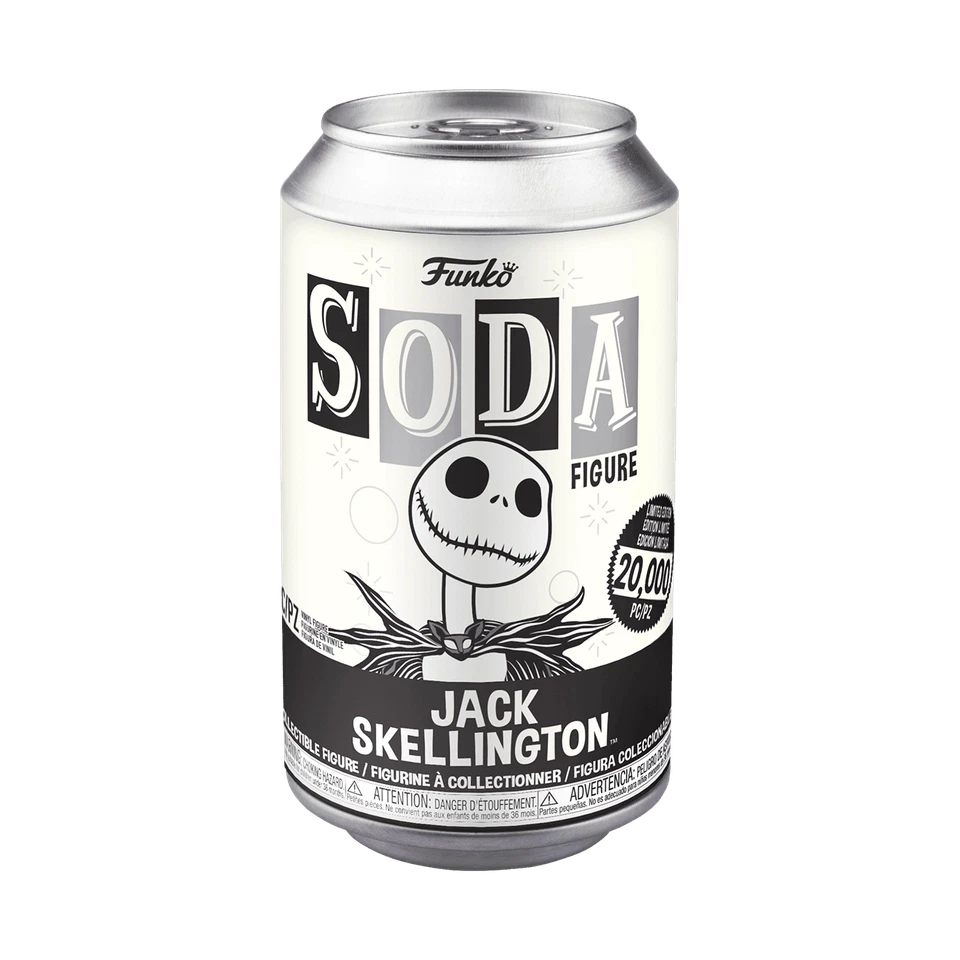 Funko Soda Nightmare Before Christmas - Jack Skellington Vinyl Figure SEALED