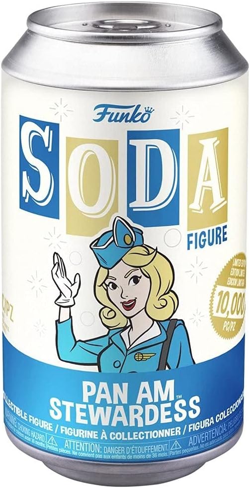 Funko Soda Ad Icons: Pan Am - Stewardess Vinyl Figure SEALED