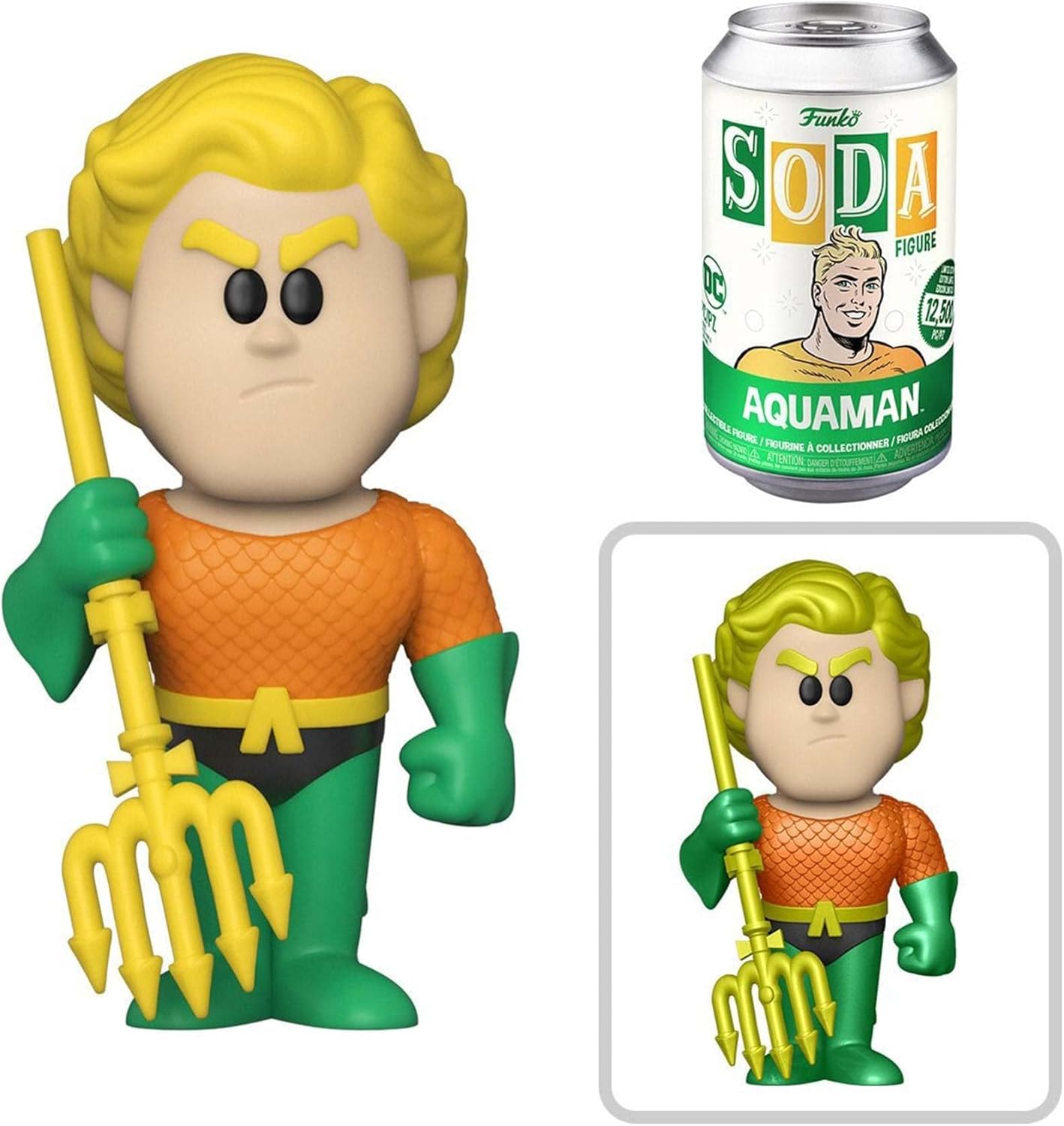 Funko Soda DC Comics: Aquaman Vinyl Figure SEALED