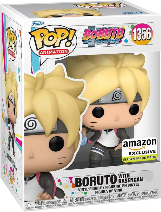 Funko Pop Naruto Shippuden: Boruto Uzumaki w/ Rasengan Figure (Amazon Exclusive)