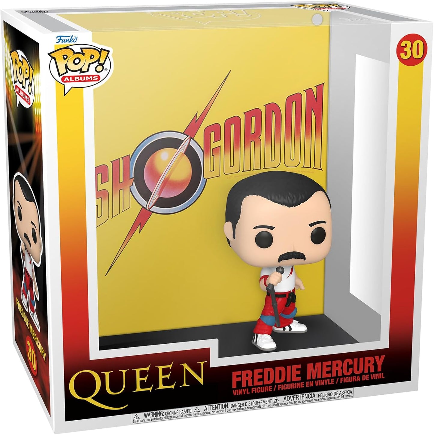 Funko Pop Album: Queen Flash Gordan - Freddie Mercury Figure