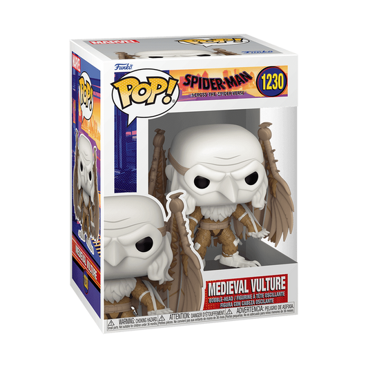 Funko Pop Spider-Man Across The Spider-Verse: Medieval Vulture Figure