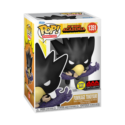 Funko Pop My Hero Academia: Tokoyami (GITD) AAA Anime Exclusive