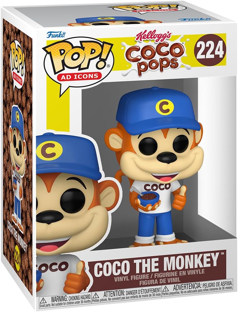 Funko Pop Ad Icons Kellogg's Coco Puff: Coco Monkey Figure