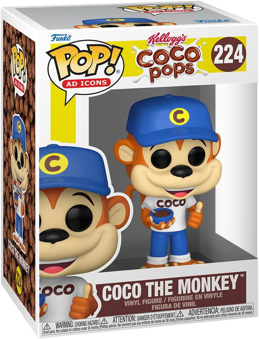 Funko Pop Ad Icons Kellogg's Coco Puff: Coco Monkey Figure