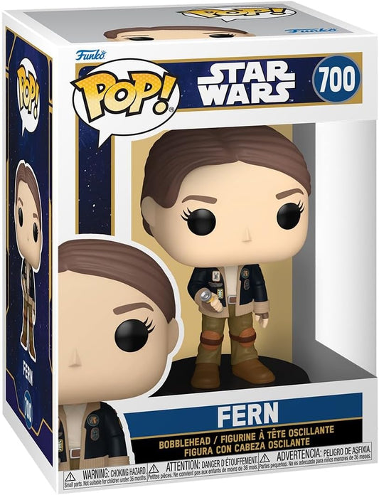 Funko Pop Star Wars Skeleton Crew: Fern w/ Lightsaber Figure