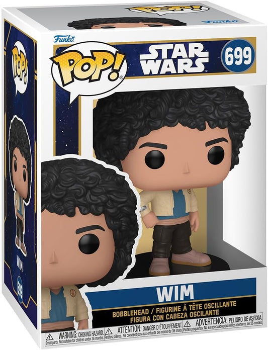 Funko Pop Star Wars Skeleton Crew: Wim Figure