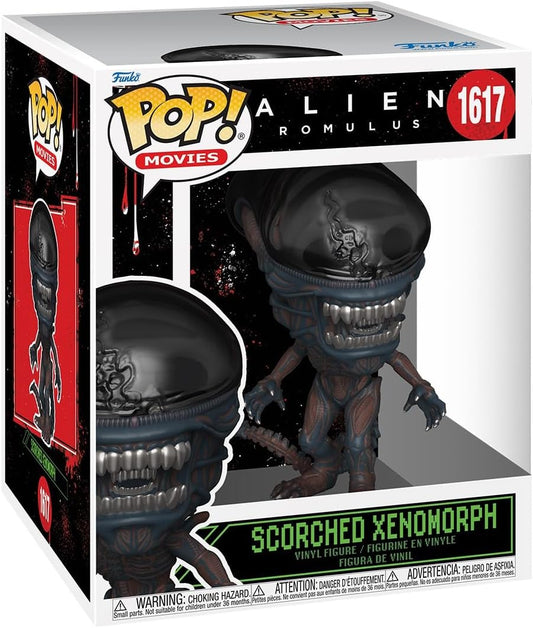 Funko Pop Super Aliens Romulus - Scorched Xenomorph 6" Figure