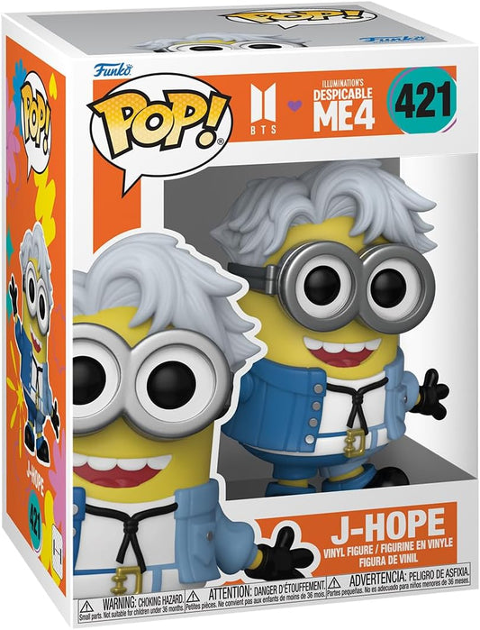 Funko Pop BTS x Minions: J-Hope Figure