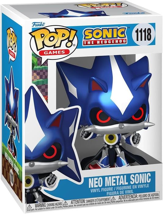 Funko Pop Sonic the Hedgehog - Neo Metal Sonic Figure
