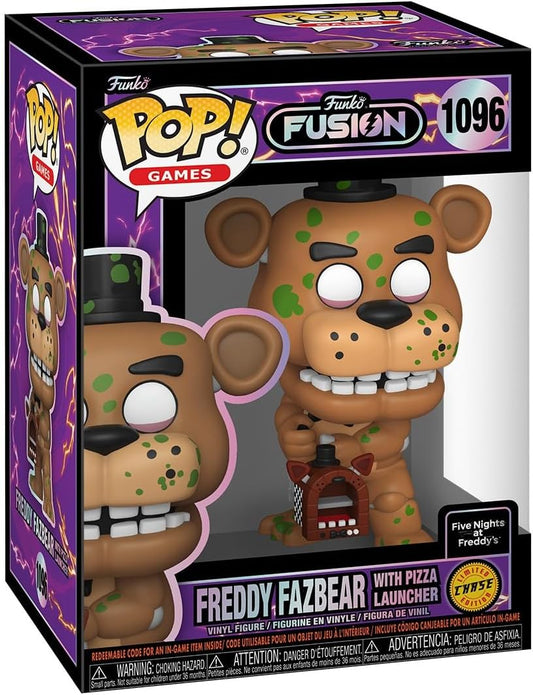 Funko Pop CHASE Fusion Five Nights at Freddy's - Freddy Fazbear Figure