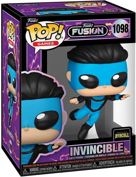 Funko Pop Funko Fusion - Invincible (Blue/Black) Figure