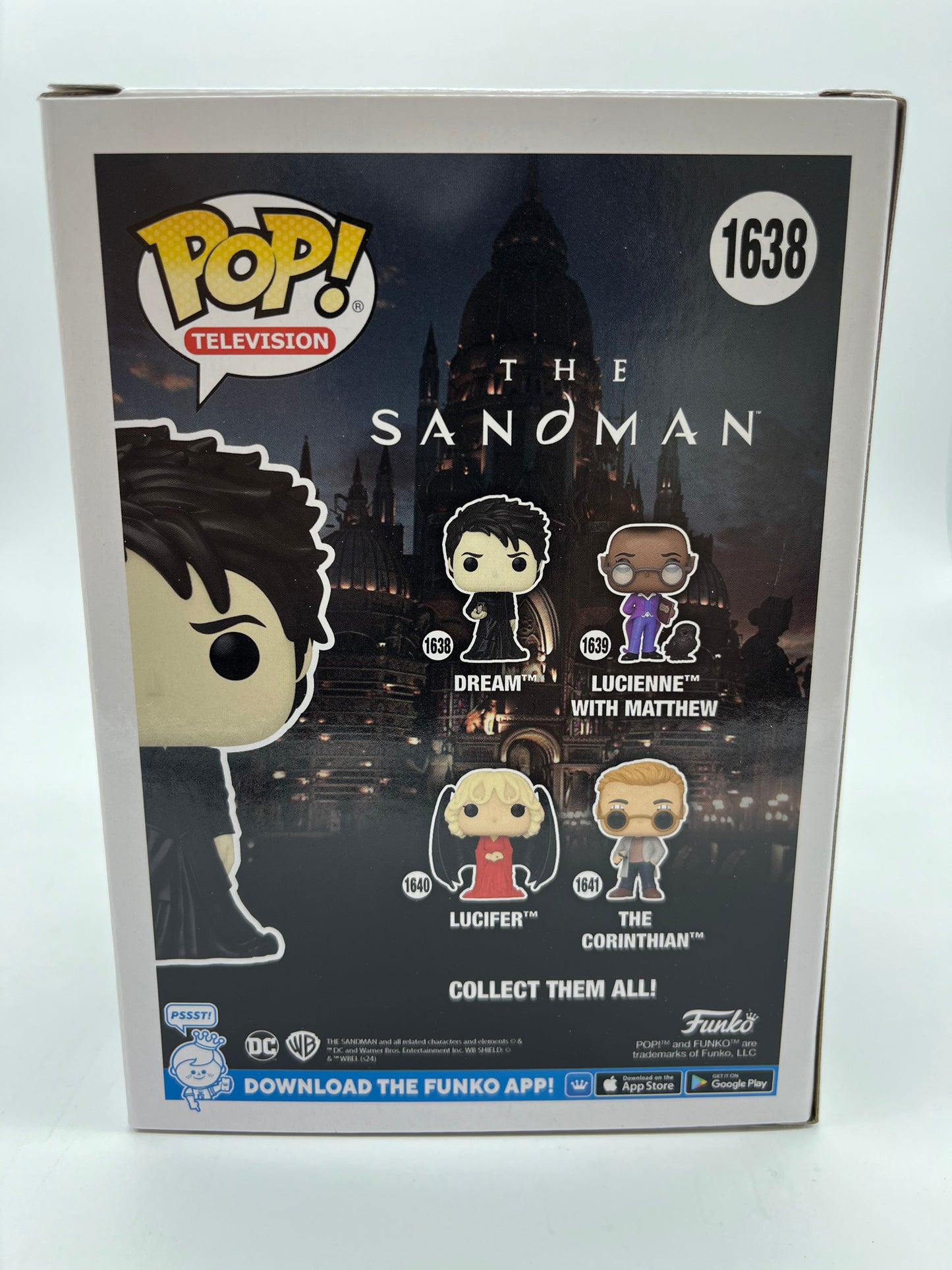 Funko Pop! The Sandman - Dream #1638 Collectible Vinyl Figures