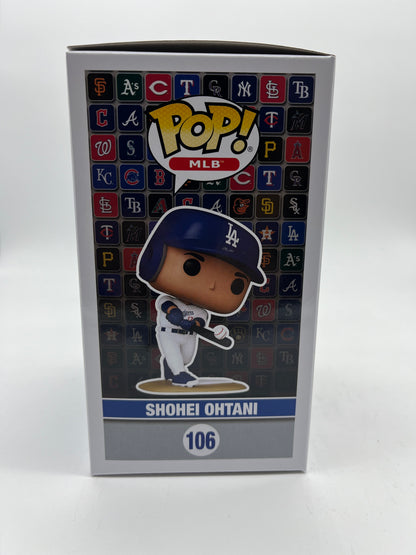 Funko Pop! MLB - LA Dodgers -Shohei Ohtani (Home White Jersey) #106 Collectible Vinyl Figure